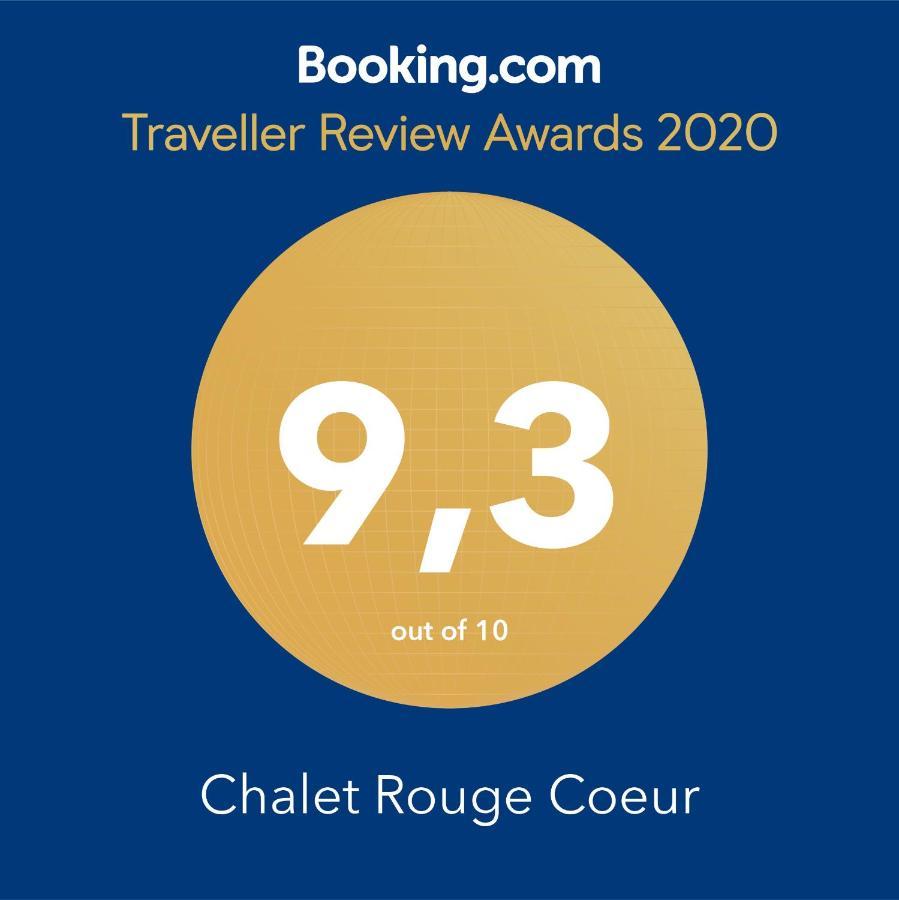 Chalet Rouge Coeur Bex Exteriér fotografie