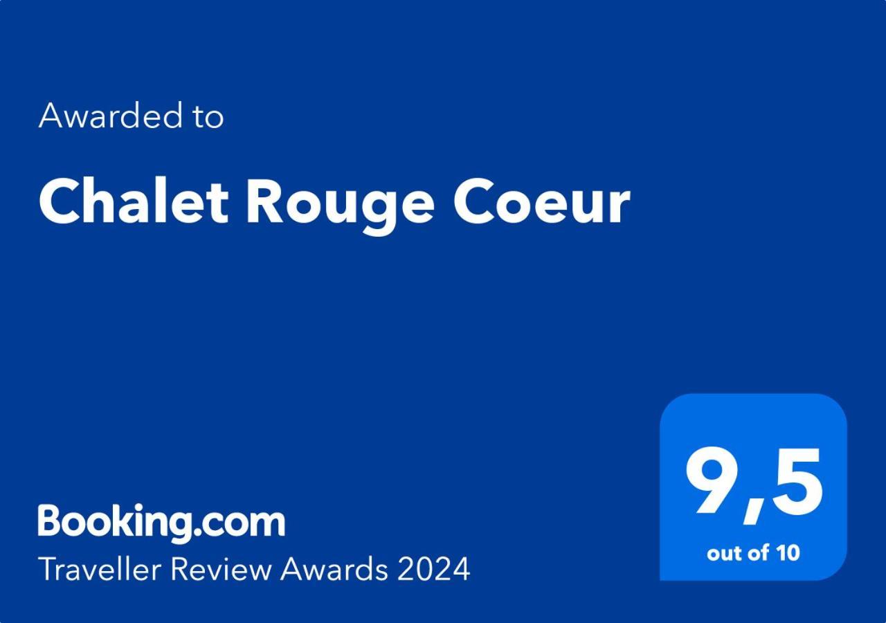 Chalet Rouge Coeur Bex Exteriér fotografie