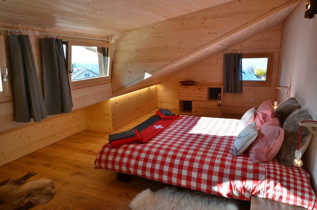 Chalet Rouge Coeur Bex Exteriér fotografie