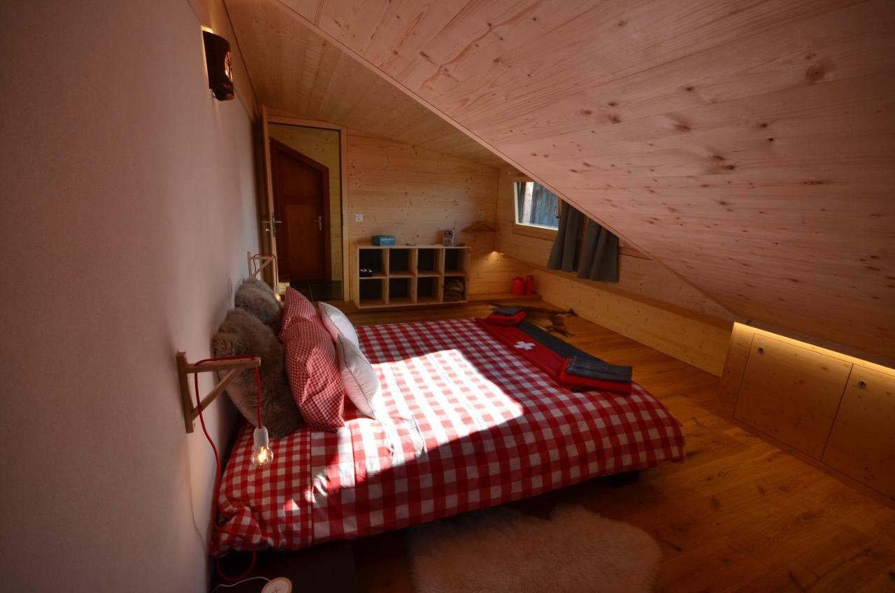 Chalet Rouge Coeur Bex Exteriér fotografie