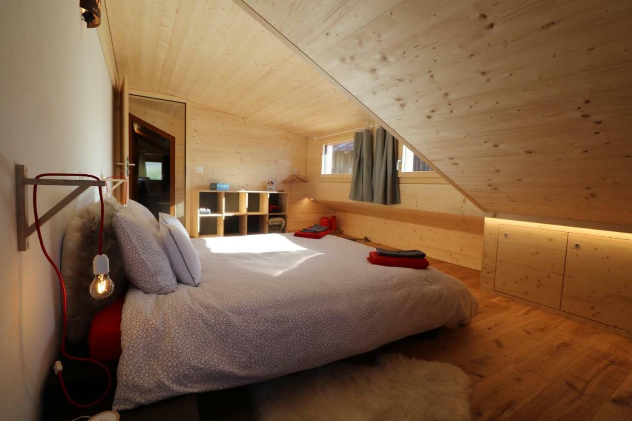 Chalet Rouge Coeur Bex Exteriér fotografie