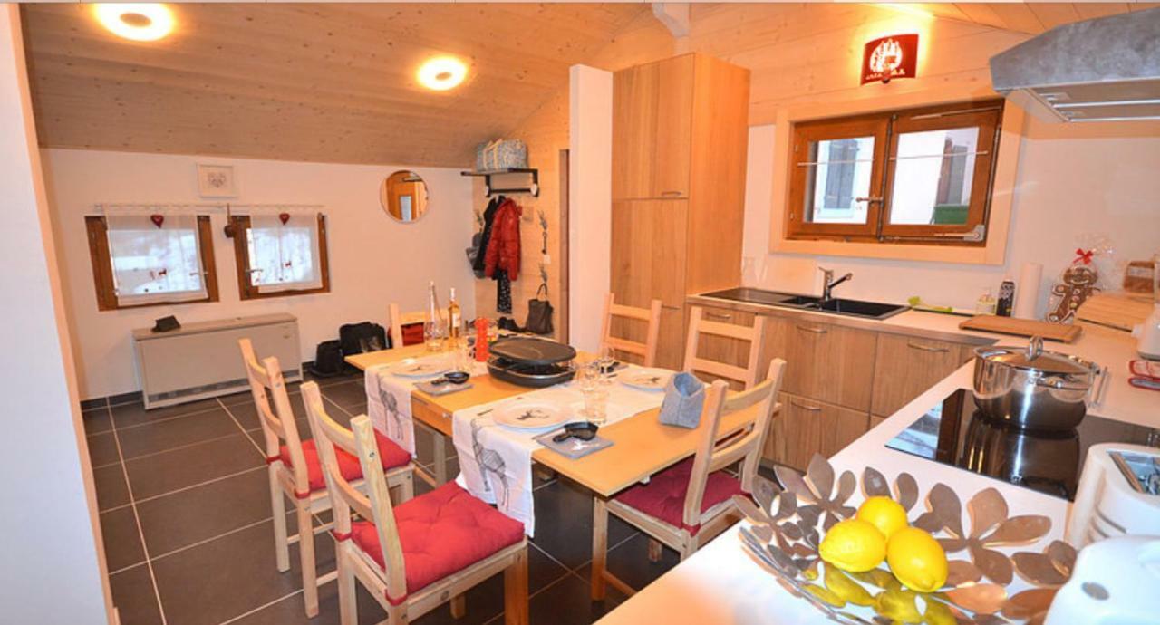 Chalet Rouge Coeur Bex Exteriér fotografie