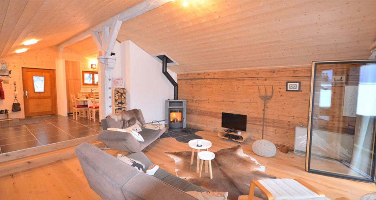 Chalet Rouge Coeur Bex Exteriér fotografie